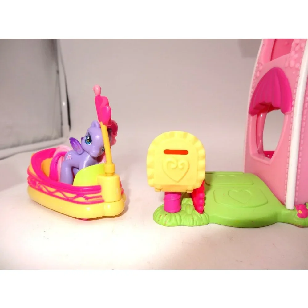 My Little Pony Fancy Fashions Boutique Purse Pink Shoe Time Toola Roola Bumber c